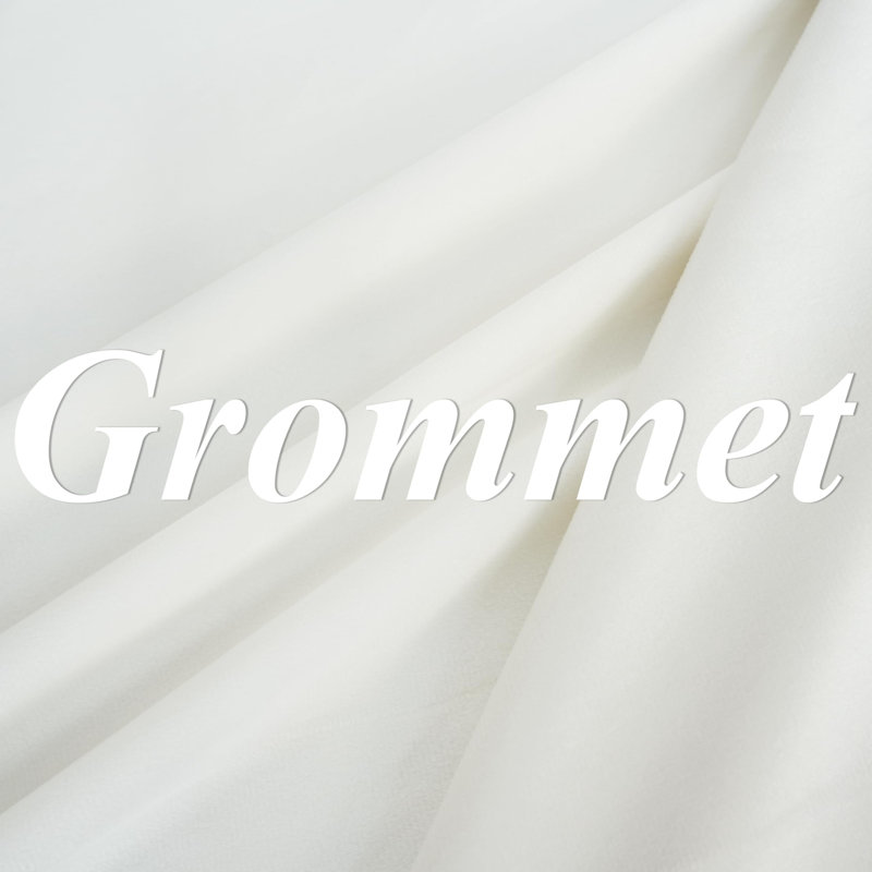 Ensemble de 2 rideaux obscurcissants en velours, Blanc, L 52 po x L 108 po