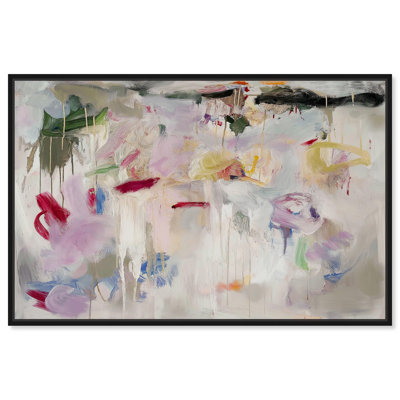 Lilac Haze Canvas Modern Abstracts by