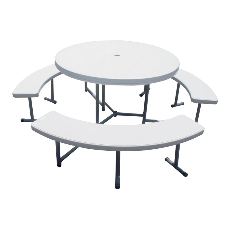 48'' Circular Portable Folding Table