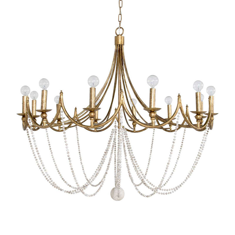 Sandra 12-Light Candle Style Empire Chandelier