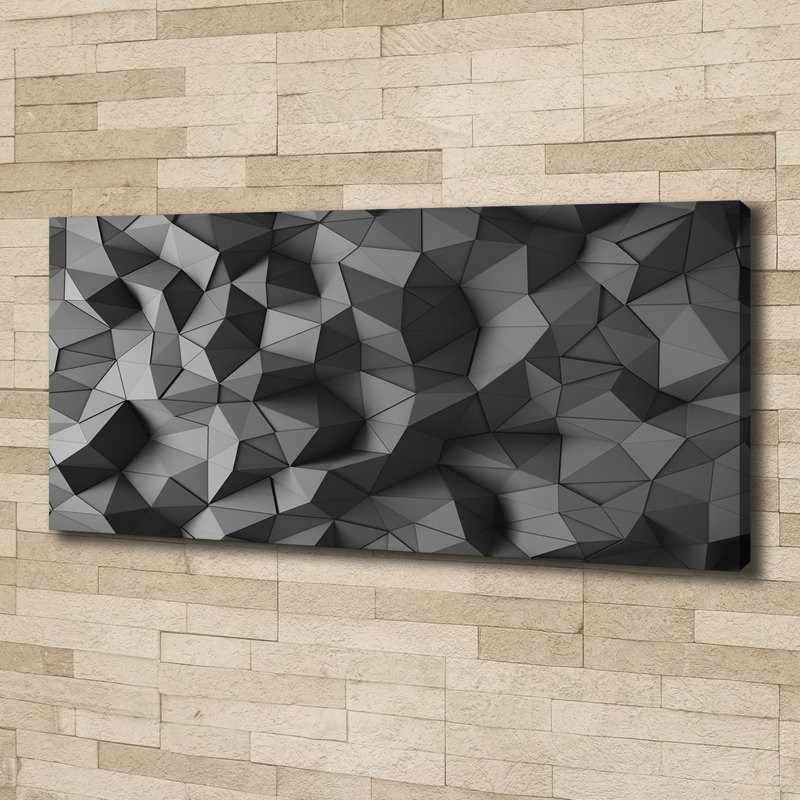 Abstract 3D Background - Wrapped Canvas Print