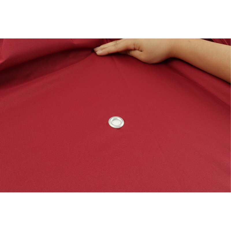Toile de remplacement rouge pour gazebo 3 x 3 m. Matériau hydrofuge. Toile double avec trous de drainage et moustiquaire. Protection et imperméabilité. Filet de drainage inclus.