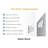 Akerra Flat Wall Mirror-2132837993