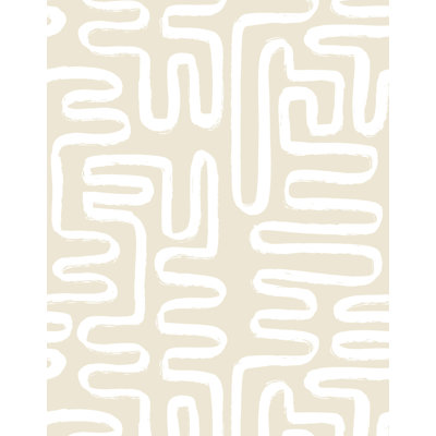 Abstract Squiggle Wallpaper