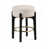 Beige Seat/ Black Frame