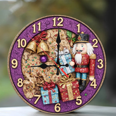 Christmas-Clock-Nutcracker-Gifts-Bells