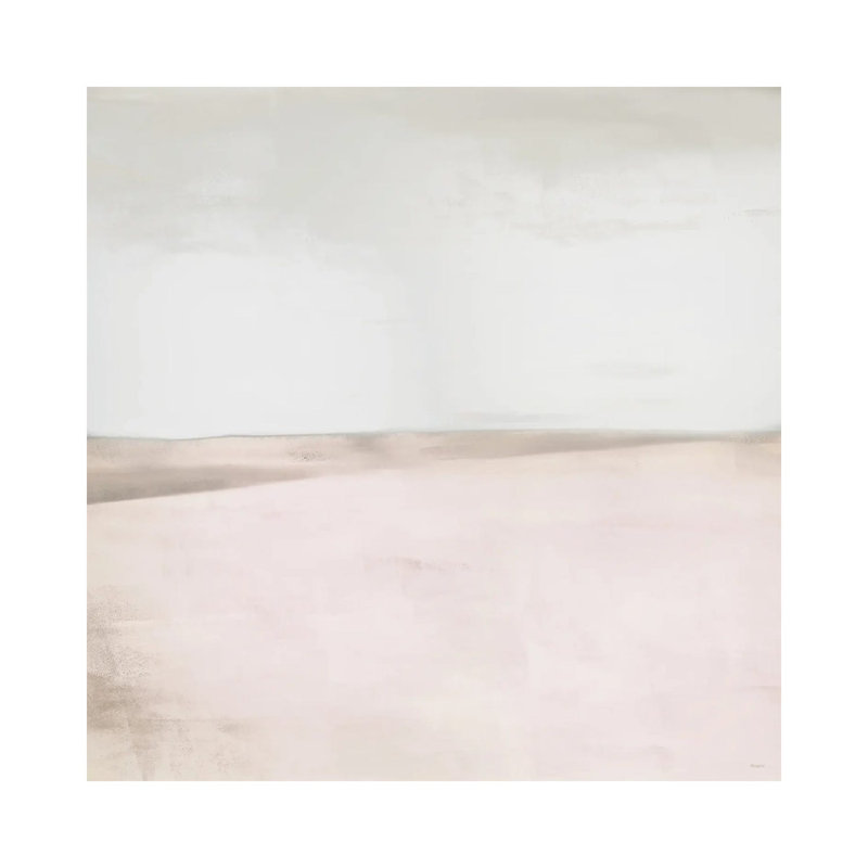 «Blush Balance II» par Dan Meneely - Estampe numérique sur toile tendue avec châssis, H 12 po x l 12 po x P 0,75 po