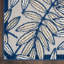 Tapis intérieur / extérieur bleu marine / ivoire Adames-795498471