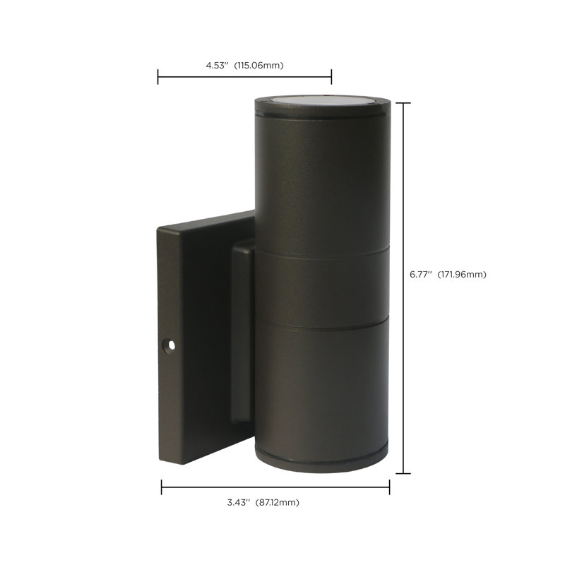 Rosvita LED Wall Light, Bronze