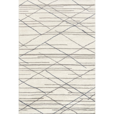 Kallas Machine Washable Wool Area Rug