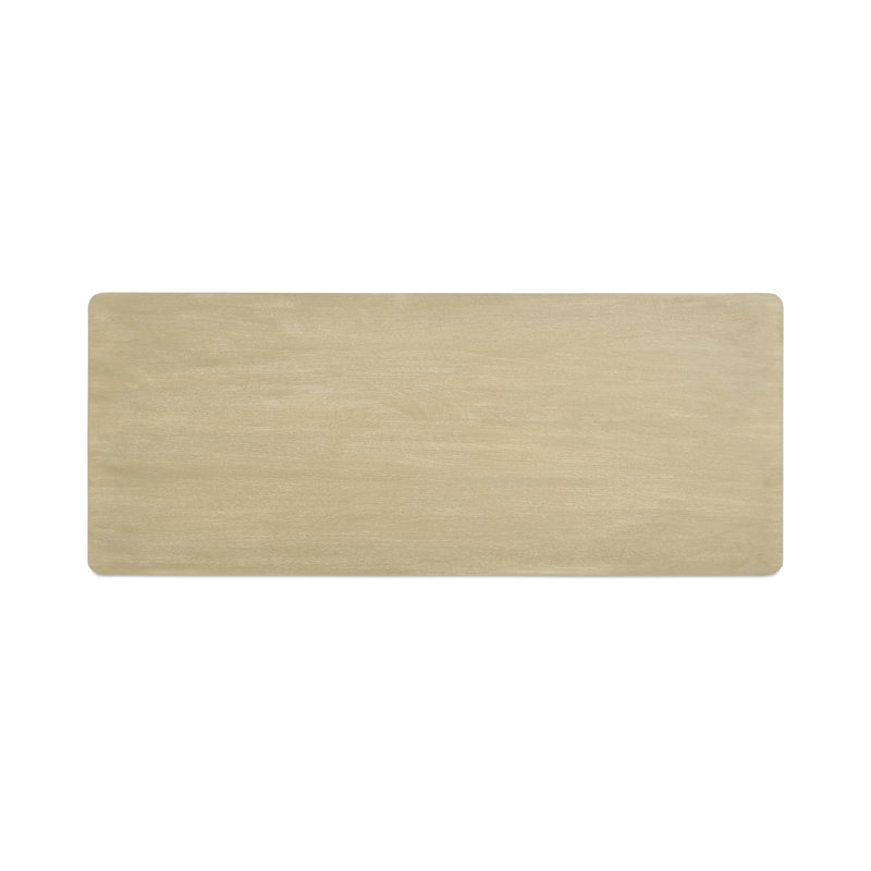 Wiley Solid Wood Writing Desk, Natural