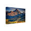 Art mural sur toile tendue - Rick Berk «Dallas Peak» pour décoration de salon, de chambre à coucher ou de bureau - 30 x 47