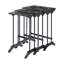 Brushwork Solid Wood Nesting End Table