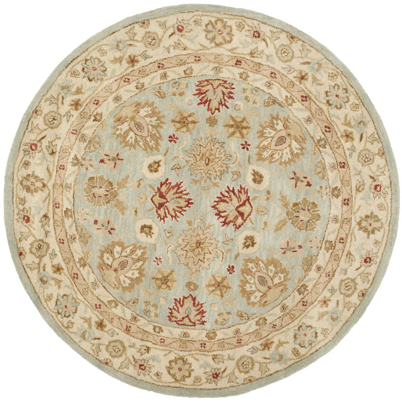 Samuel Wool Oriental Indoor Rug, Round 10'