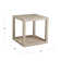 Cohesion Credence Square End Table