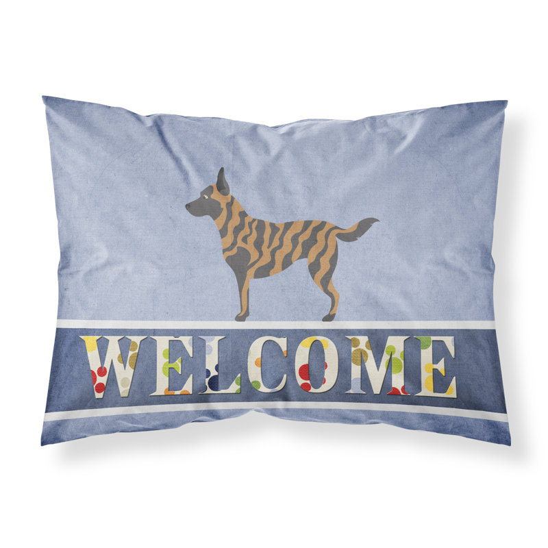 Taie d’oreiller welcome, Berger hollandais