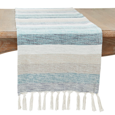 Rectangular Striped Table Runner