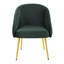 Chaise avec accoudoirs en velours Sutton-1001593174