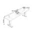 Creative-shaped Long Rectangular Computer Desk-483687948