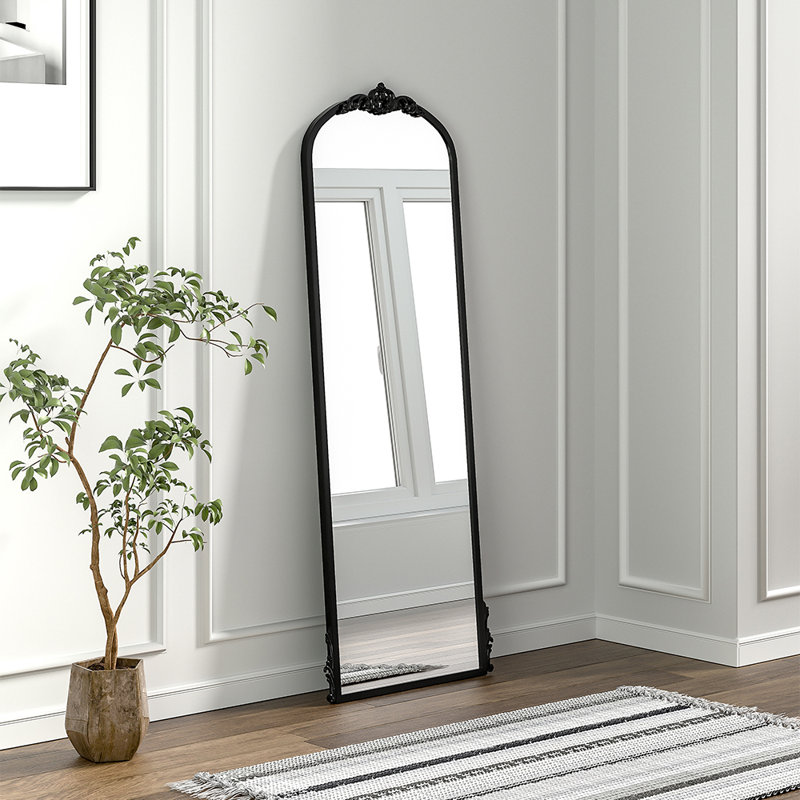 Tammara Metal Framed Full Length Mirror in Black