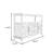 Retro Burlywood Sideboard