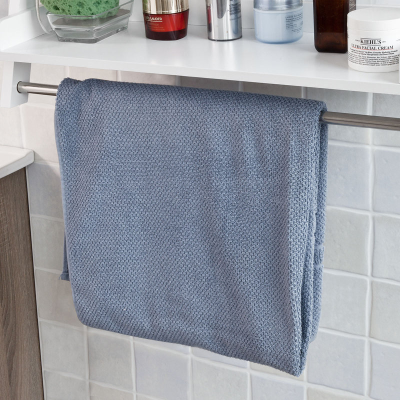 Kiska Wood 1 Wall Towel Rack