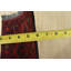Tapis de couloir rouge nouvel âge en laine 1 pi 8 po x 4 pi Mortie Mortie