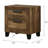 Bari 2-Drawer Nightstand in Rustic Oak
