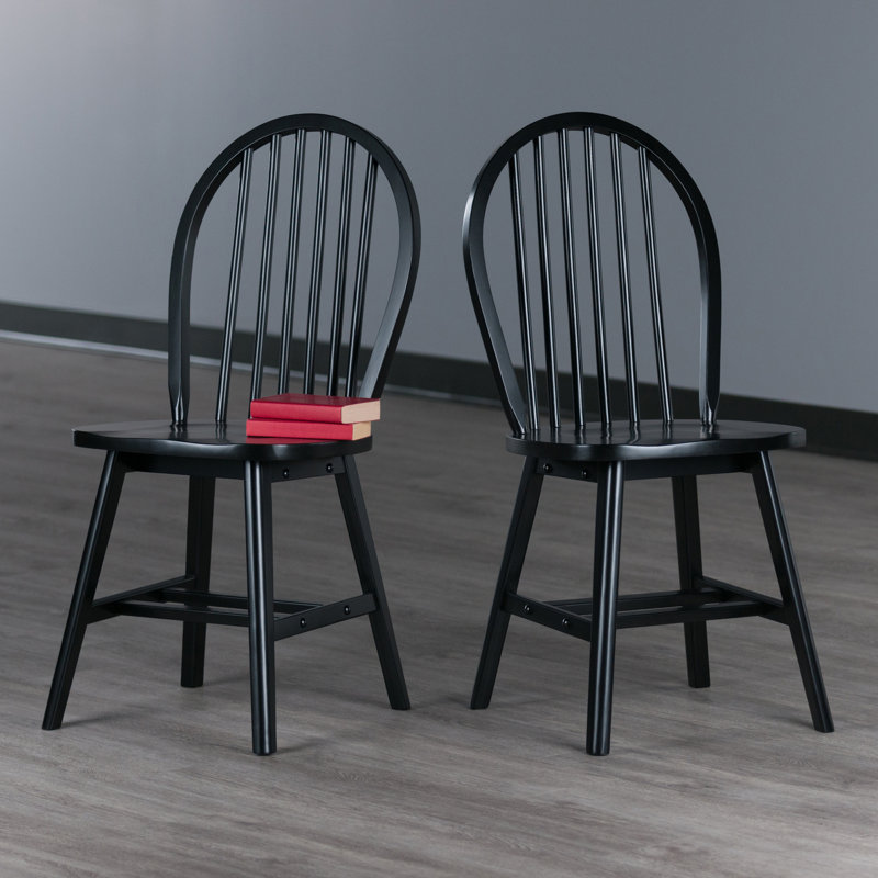 Divi 17.875'' H Solid Wood Side Chair