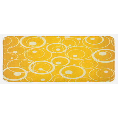 Modern & Contemporary Synthetic Kitchen Mat