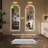 65x21 Inch Arch Design LED Full Length Mirror, Dimmable High Definition with Standing or Wall Mounted