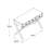 Harrison Solid Wood Writing Desk with Built-In Electrical Outlet-400030686