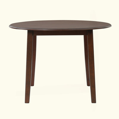 Extendable Round Dining Table For 2–4 People, Folding Wood Dining Table With Adjustable Size, Space-Saving Design For Small Apartments And Dining Areas