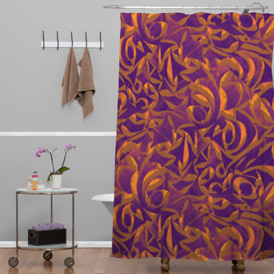 Wagner Campelo Abstract Shower Curtain