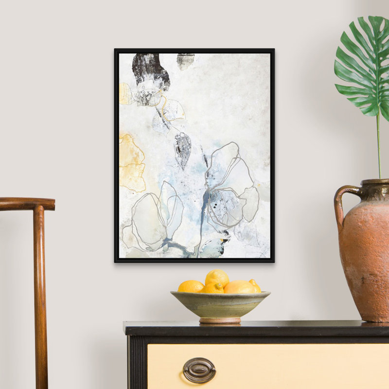 «Nowhere Land 1», reproduction d'art, H 26 po x l 20 po x P 1,75 po, Toile avec cadre noir