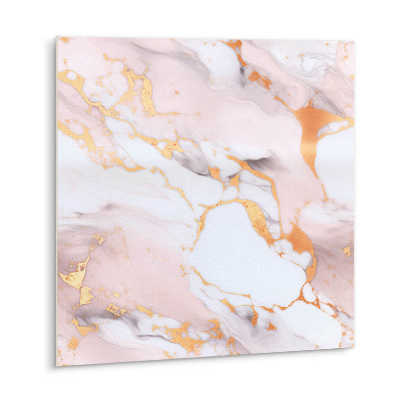 Ashvi 30 x 30 cm PVC Tile in Pink
