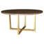 Caesar 60'' Iron Trestle Dining Table