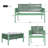 K&K 4-Piece Rope Patio Furniture Set-1896186654-1896186640