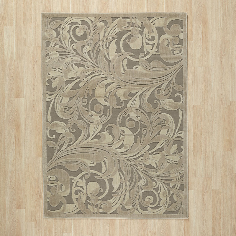 Floral Area Rug, Rectangle 160 x 226cm