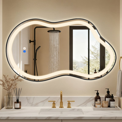 Miroir de salle de bain DEL