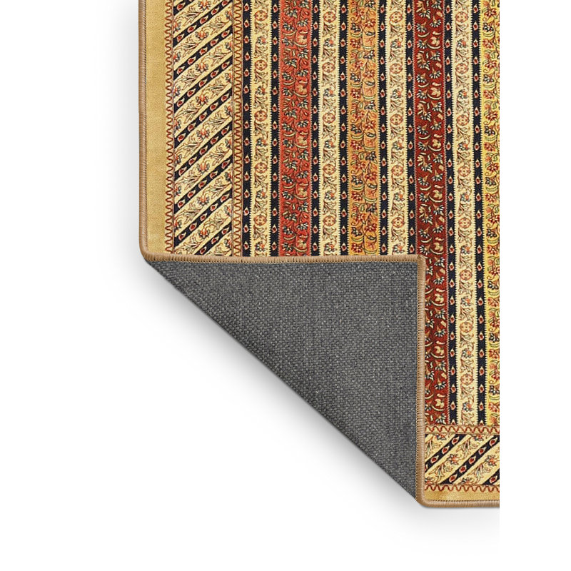 Striped Indoor Rug, Rectangle 3' x 5'