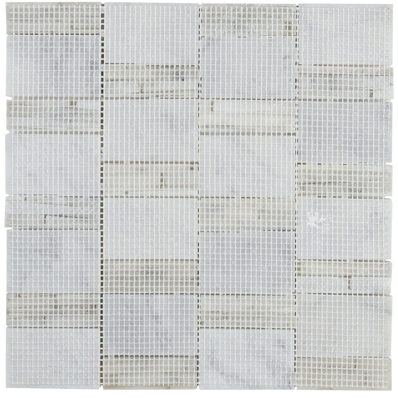 Carrelage mural Harrison, Blanc de Carrare