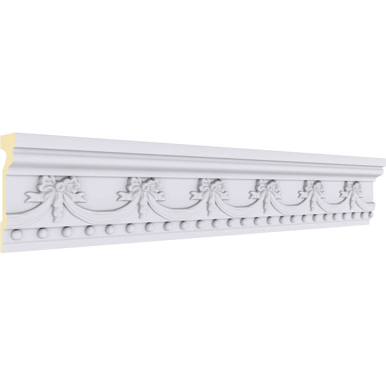 Federal Swag & Bow Chair Rail Moulding