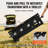 Commercial Griddle on Cart, 36" Heavy-Duty Manual Flat Top Griddle, 4-Burners Restaurant Portable Tested toStandards, Outdoor Cooking Station with Side Shelves, Steel Propane Gas Griddle