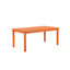 Ensemble de salle à manger d'extérieur en aluminium 7 pièces Cinya avec chaises empilables et rangement intégré-711786998