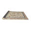 Tapis rouge / beige à motif floral-568629971