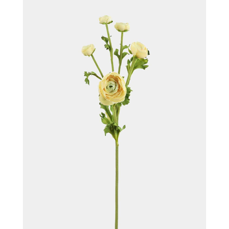 Real Touch Coral Ranunculus 22”, Coral