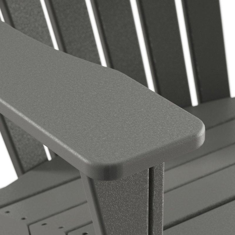 Chaise Adirondack POLYWOOD, Gris ardoise