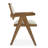 Dolton Upholstered Solid Wood Arm Chair