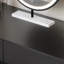 Coiffeuse avec miroir lumineux, 5 tiroirs, 1 chaise